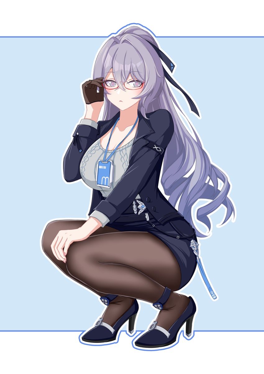 bronya zaychik (honkai and 1 more) drawn by jin_li_(107194530)
