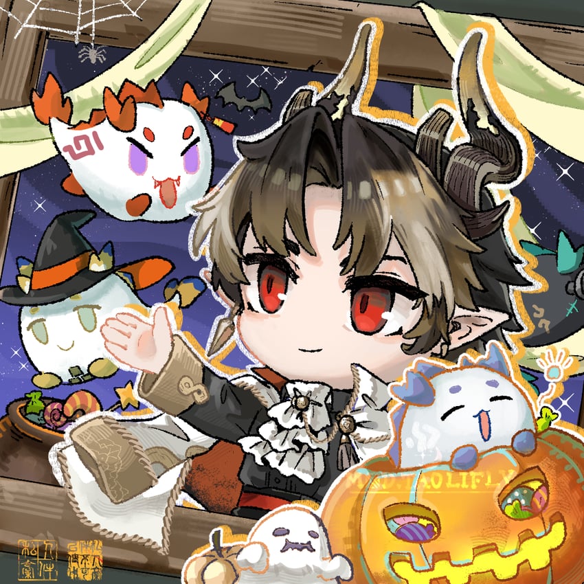 shu, dusk, nian, ling, and chongyue (arknights) drawn by mxd_taolifly