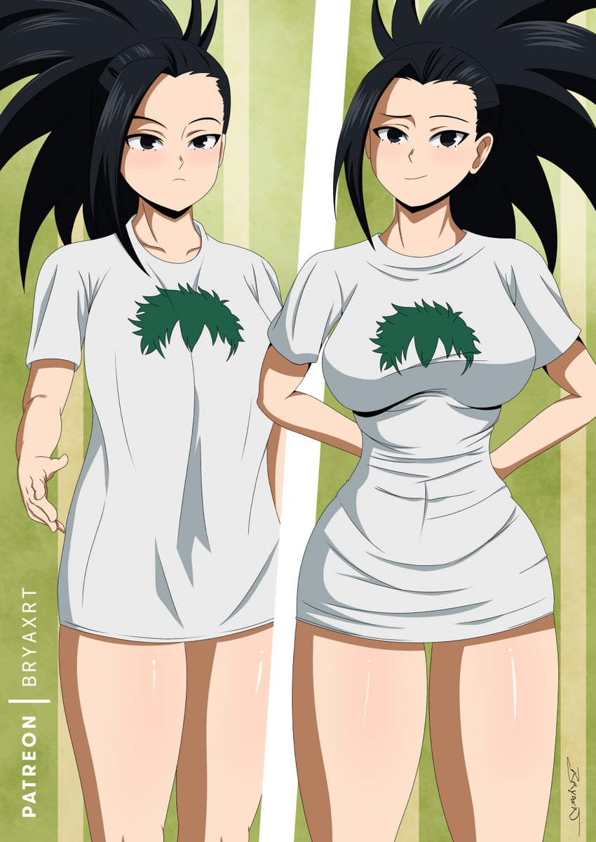 yaoyorozu momo (boku no hero academia) drawn by bryaxrt