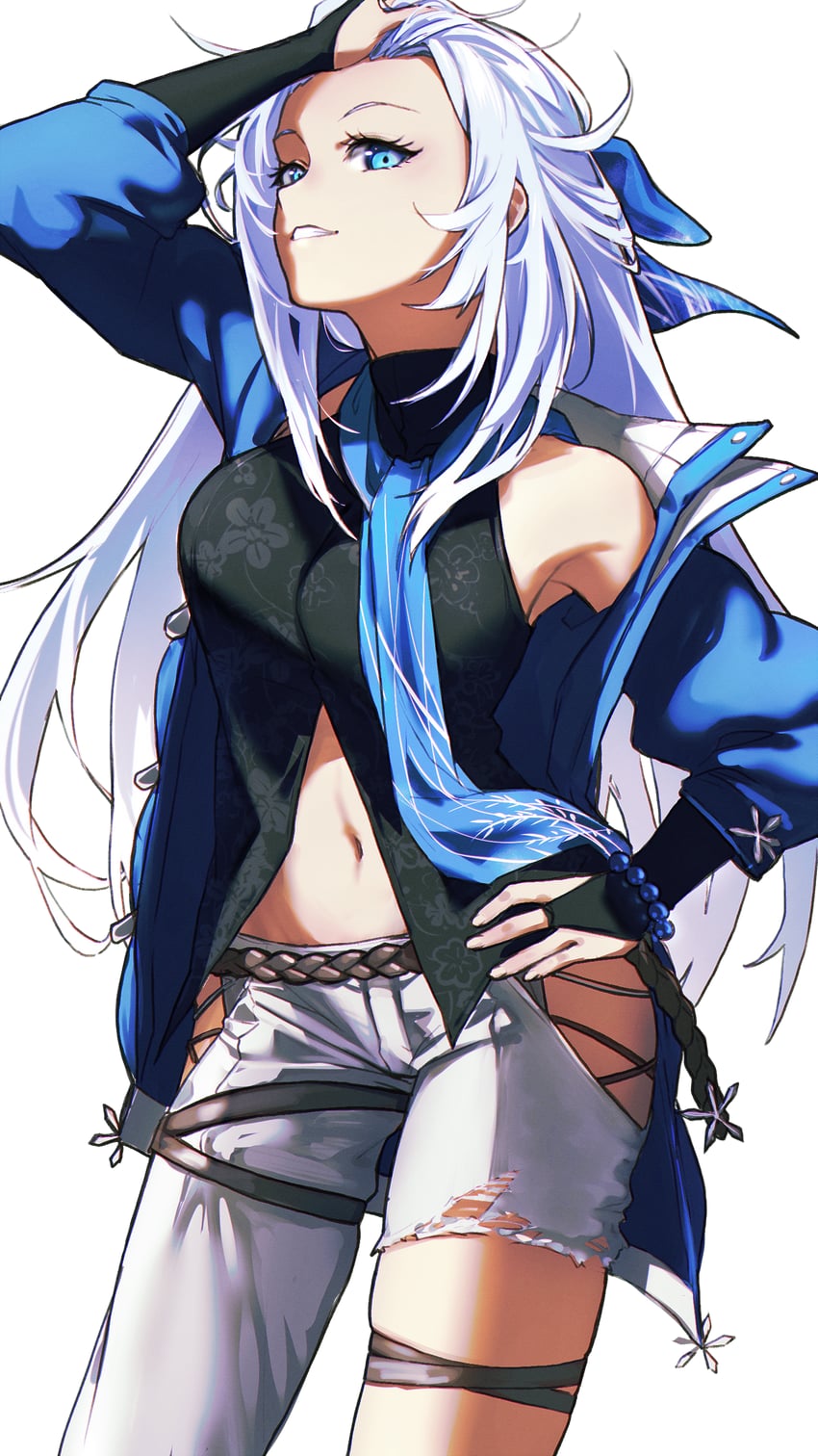 shizuna rem misurugi (eiyuu densetsu and 2 more) drawn by madou_zakura