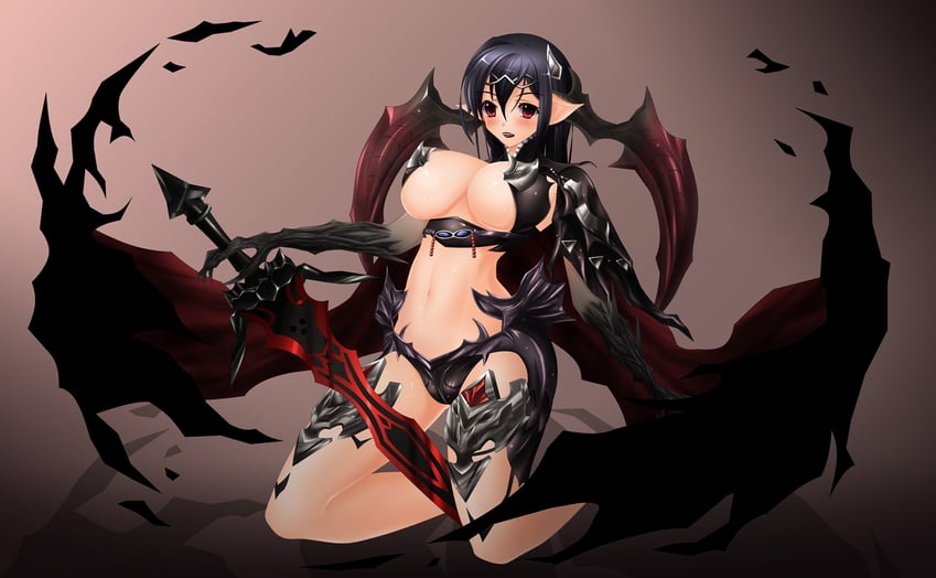 succubus (final fantasy and 1 more) drawn by sima_(yggdrasil)