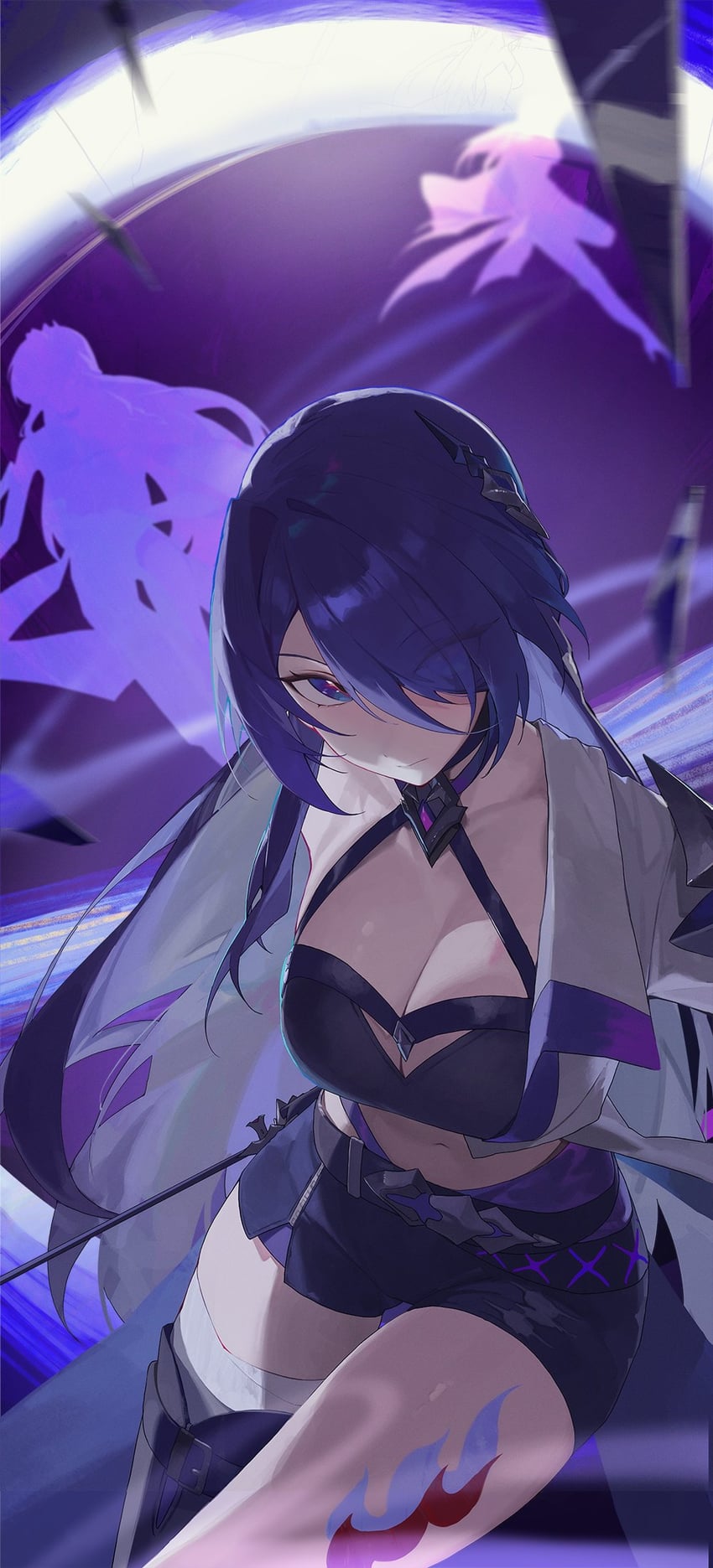 acheron (honkai and 1 more) drawn by kji_(rozo)