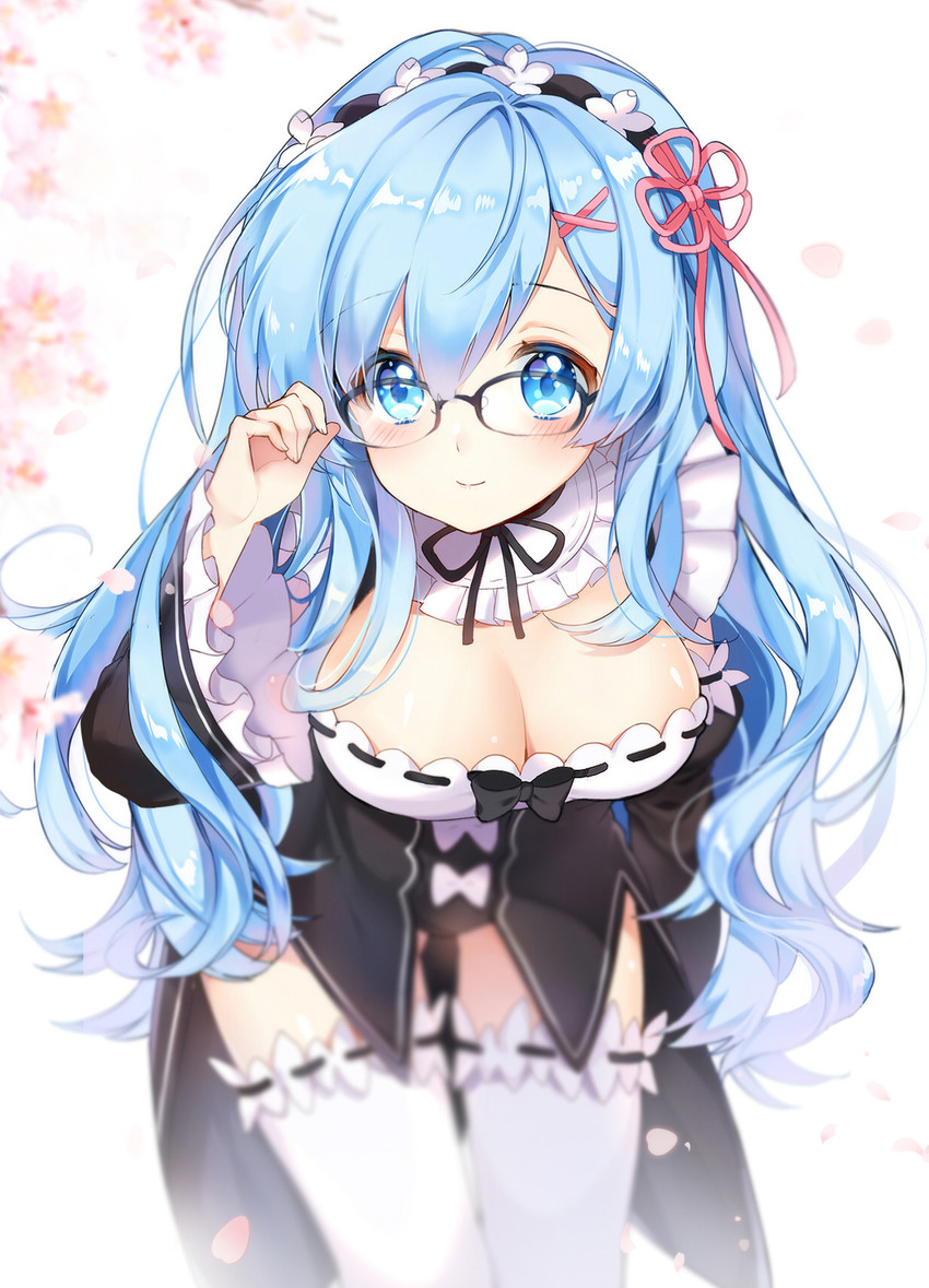rem (re:zero kara hajimeru isekai seikatsu) drawn by pingo