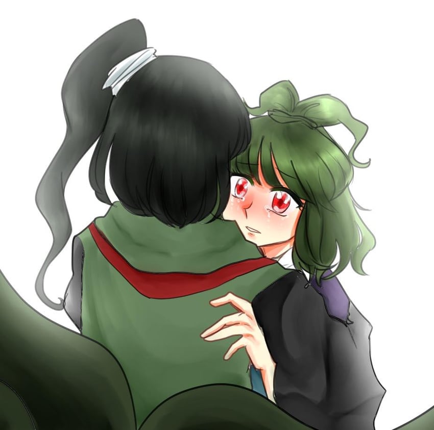 adagumo no saragimaru and adagumo no yaorochi (len'en and 1 more) drawn by m40u