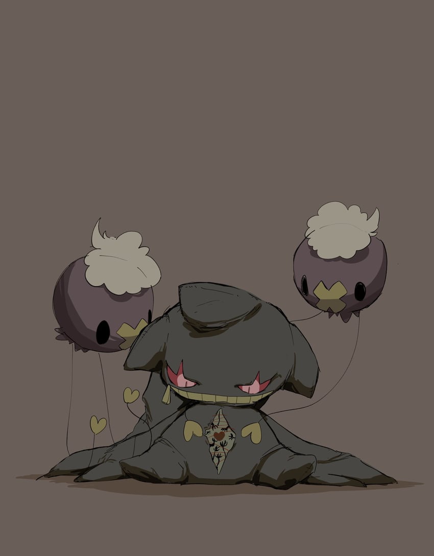drifloon and banette (pokemon) drawn by torori_toro_(oimo_kenpi)