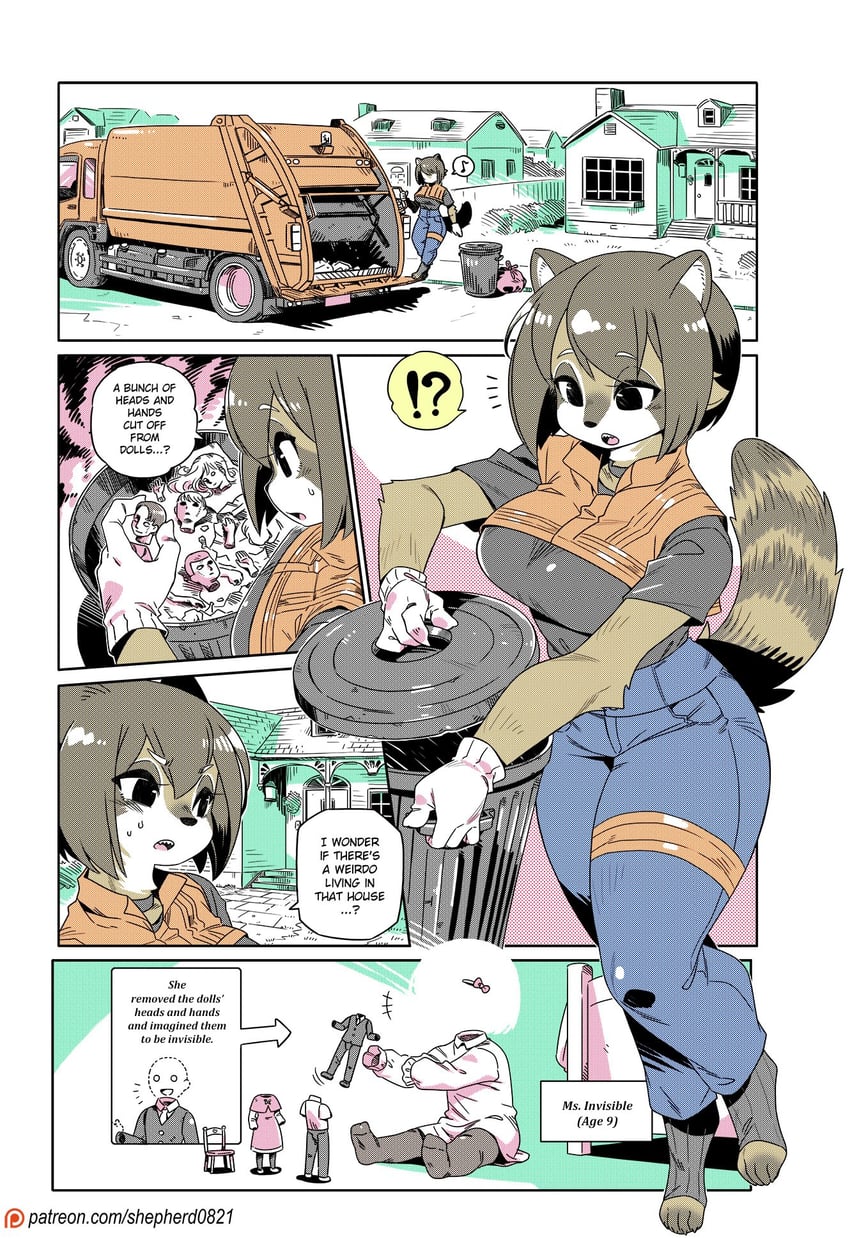 ms. invisible (original and 1 more) drawn by shepherd0821