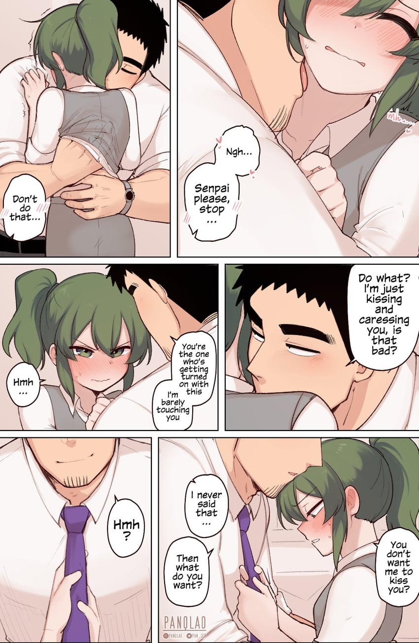 igarashi futaba and takeda harumi (senpai ga uzai kouhai no hanashi) drawn by panqlao