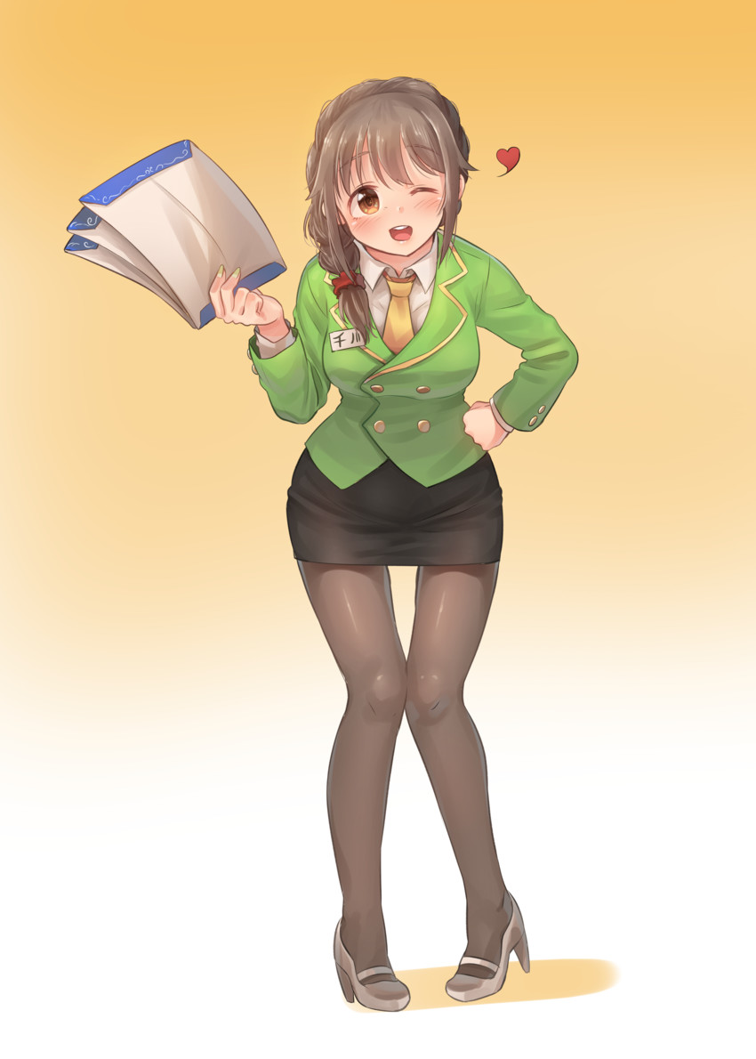 senkawa chihiro (idolmaster and 1 more) drawn by kamille_(vcx68)
