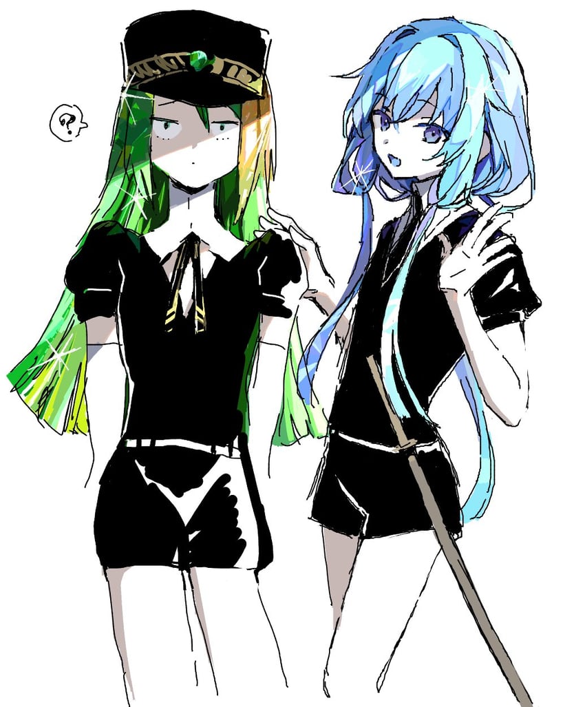 alina gray and sena mikoto (mahou shoujo madoka magica and 2 more) drawn by boyano and kojima_terashi