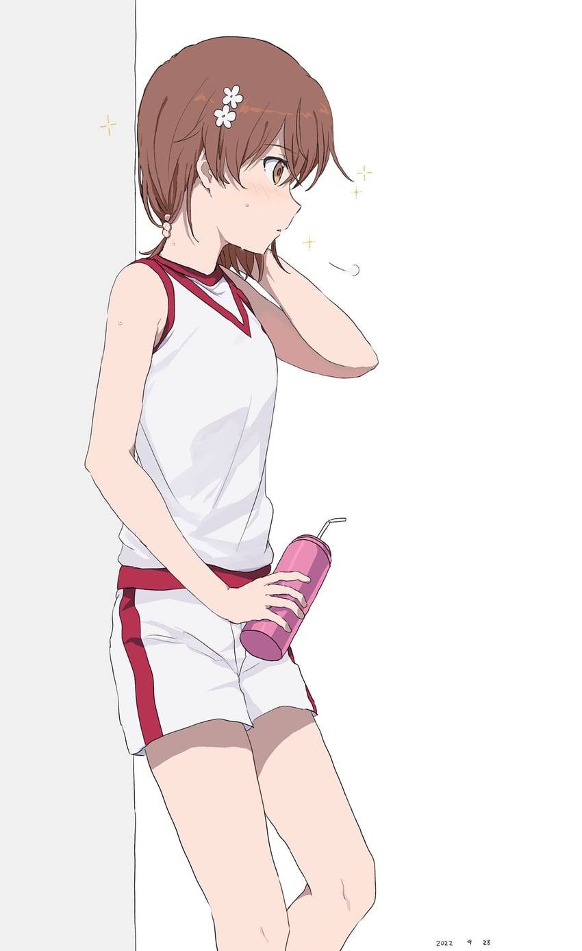 misaka mikoto (toaru majutsu no index and 2 more) drawn by takatisakana