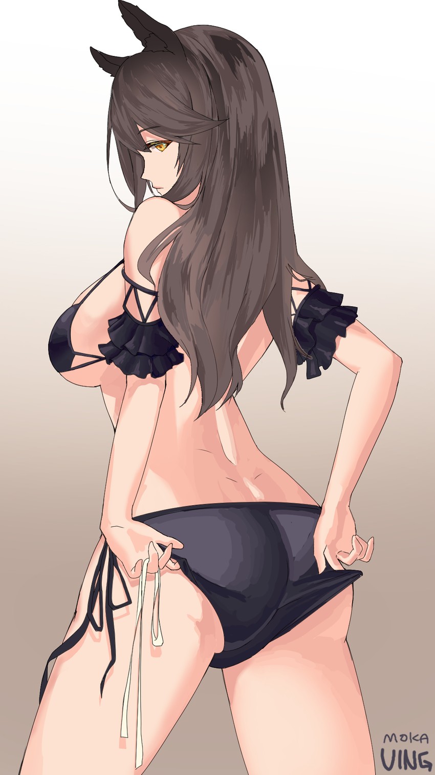 atago (azur lane) drawn by team_moka