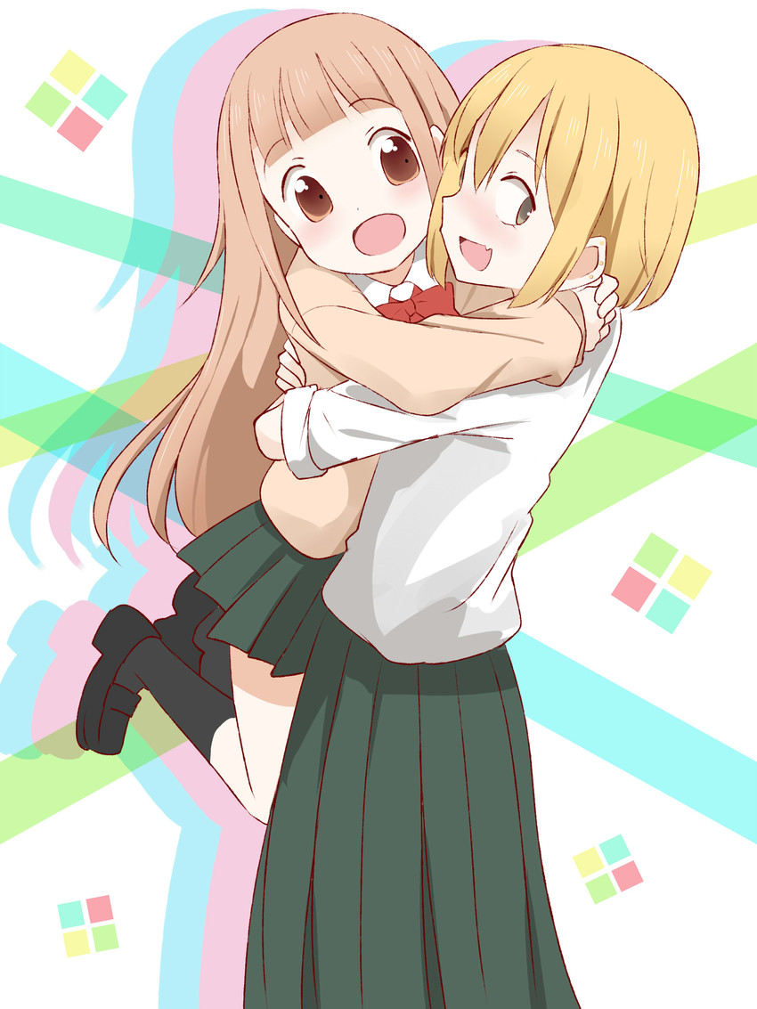 miyano and echizen (tanaka-kun wa itsumo kedaruge) drawn by agenasu