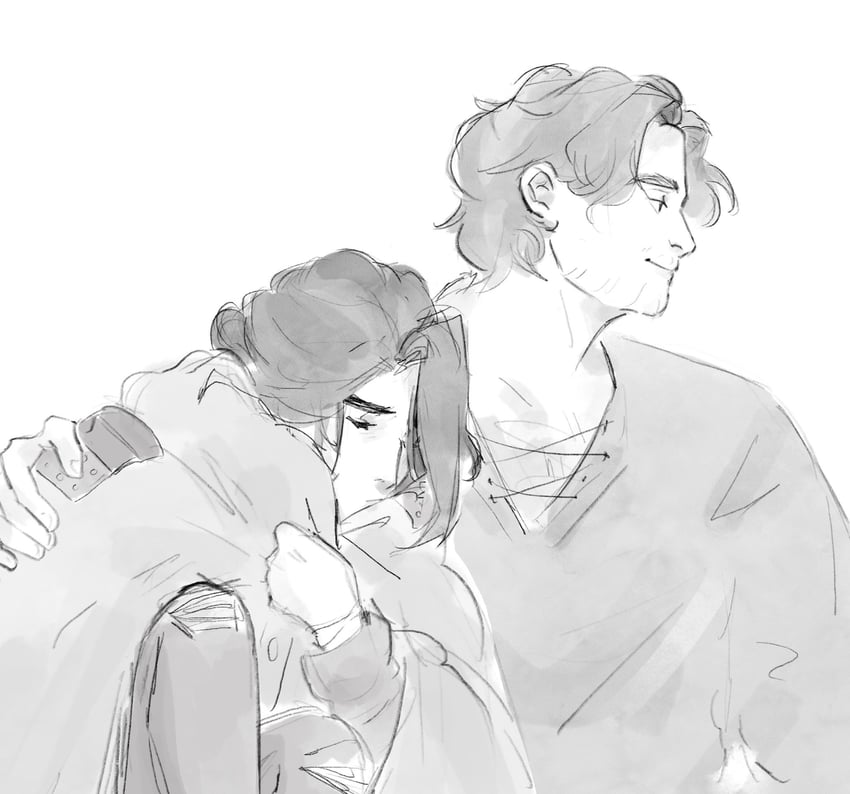 silco and vander (league of legends and 1 more) drawn by mushyruuu