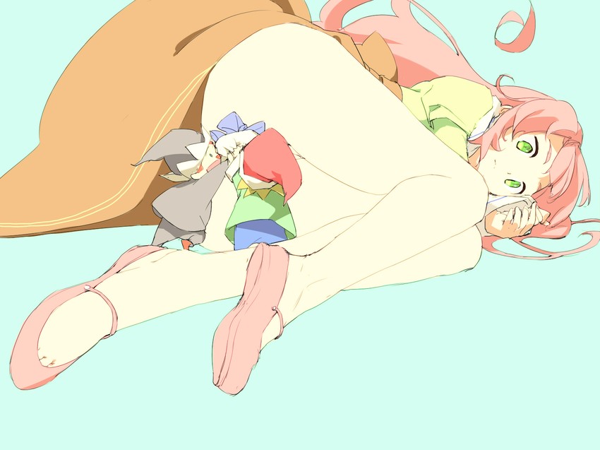 watashi and fairy (jinrui wa suitai shimashita) drawn by nyora_(soredemosekai)
