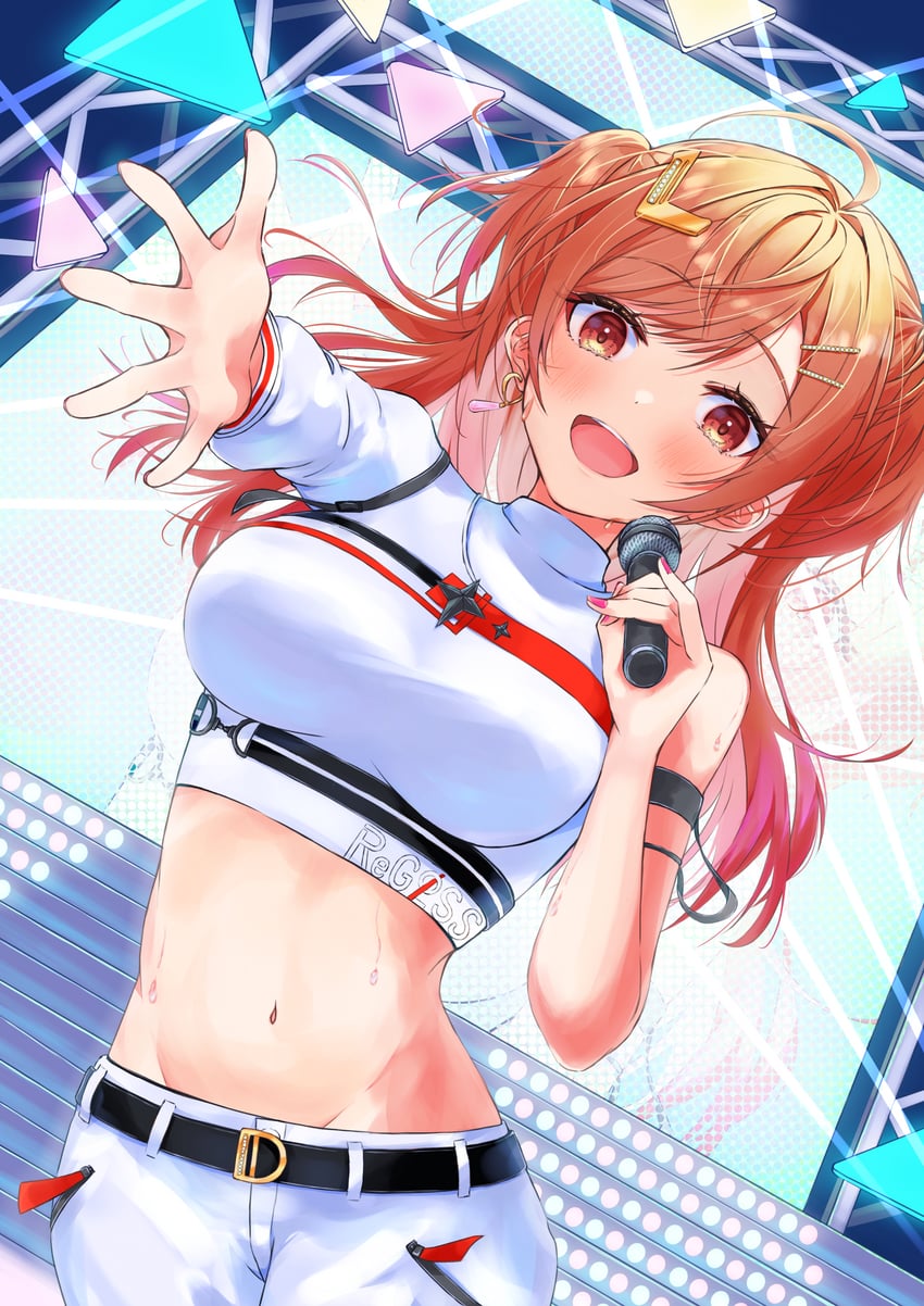 ichijou ririka (hololive and 1 more) drawn by yaki_no_yaki