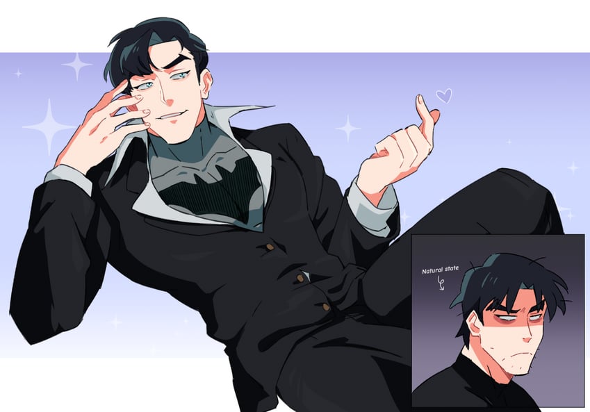 bruce wayne (dc comics and 3 more) drawn by 38sr
