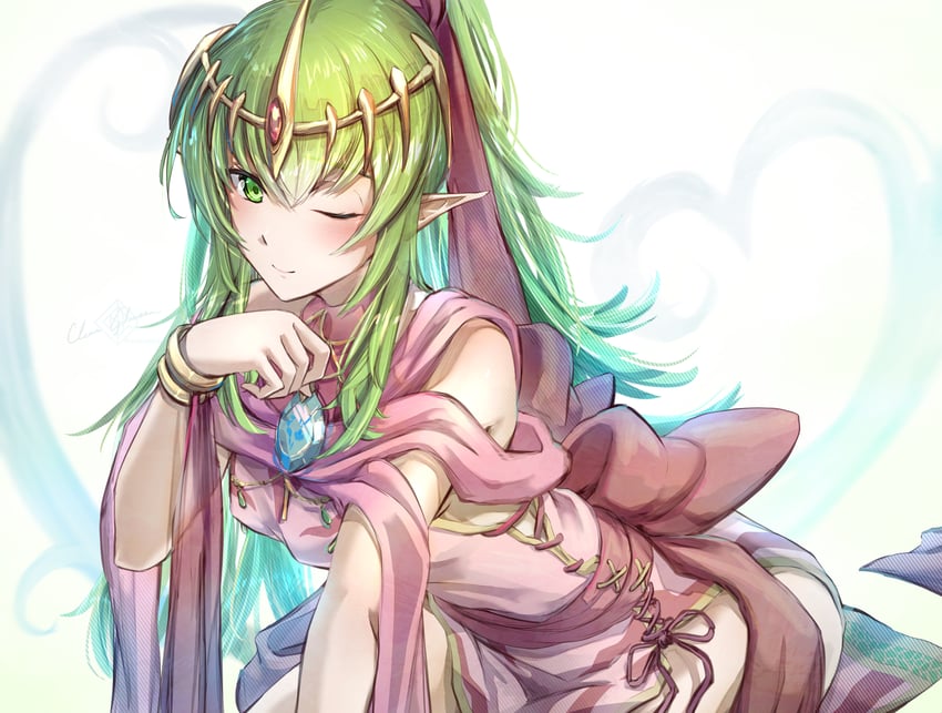 tiki (fire emblem and 3 more) drawn by clear_glass_(mildmild1311)