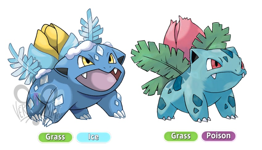 ivysaur (pokemon) drawn by vermine