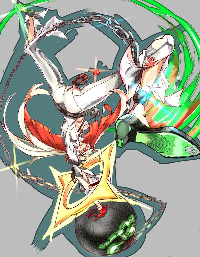 jack-o' valentine (guilty gear and 1 more) drawn by otsutei