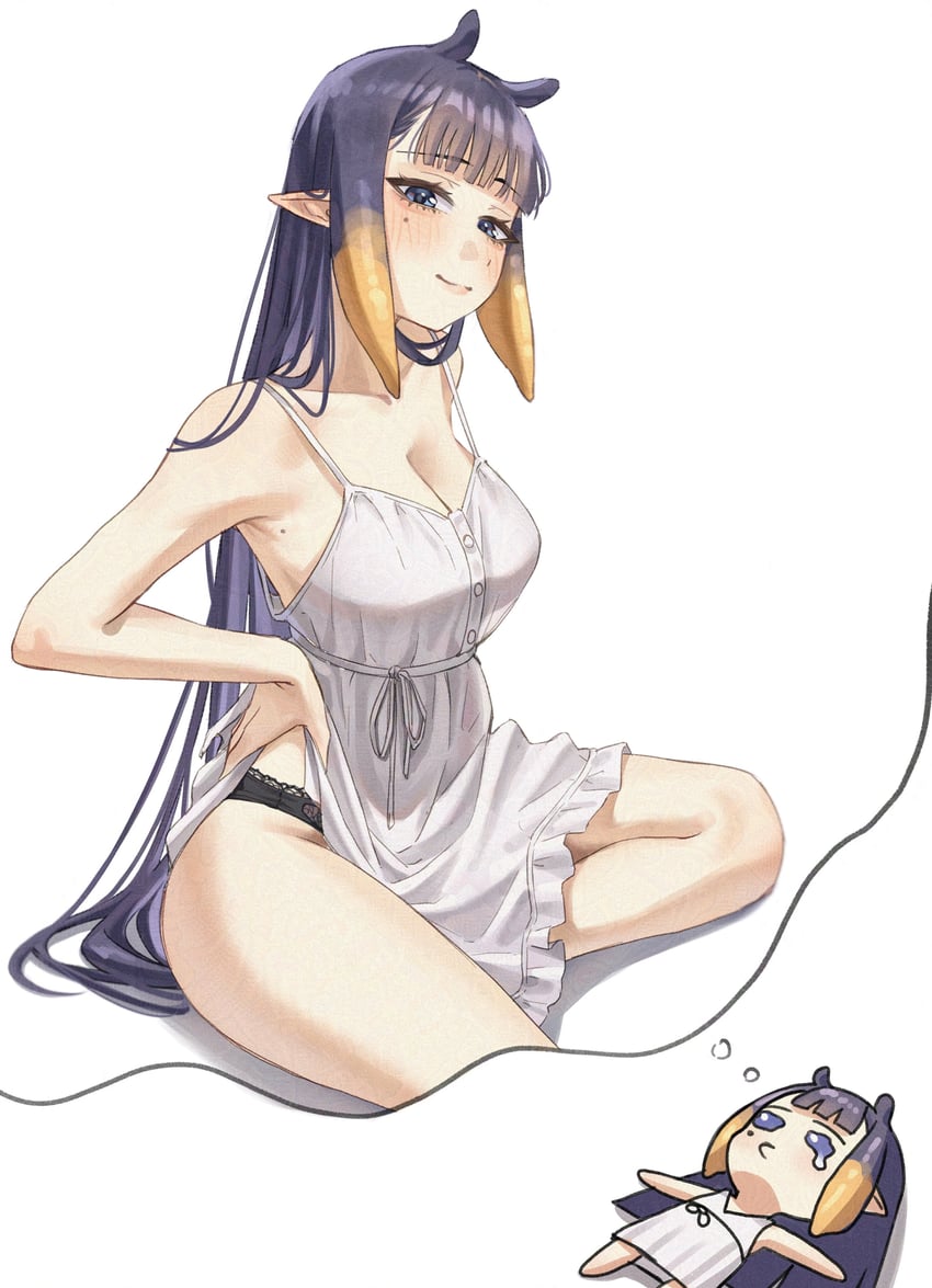 ninomae ina'nis (hololive and 1 more) drawn by samukzz