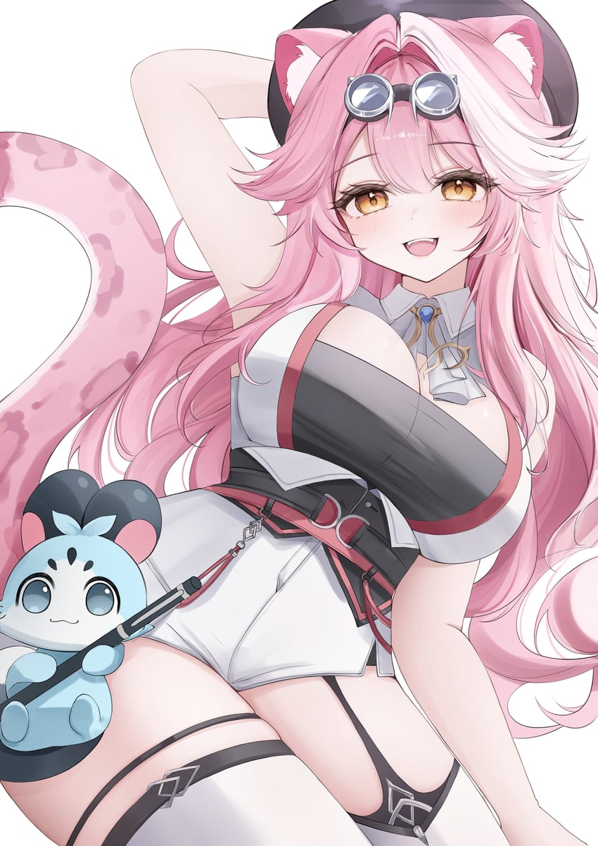raora panthera and chattino (hololive and 1 more) drawn by yumiewuri