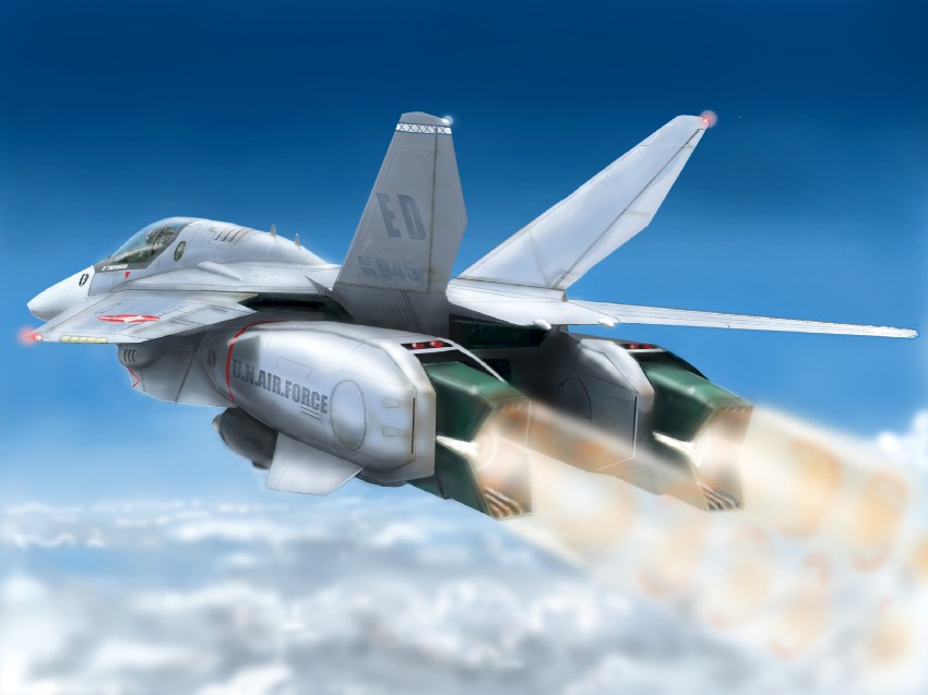 vf-1 (macross and 2 more) drawn by mick_(m.ishizuka)
