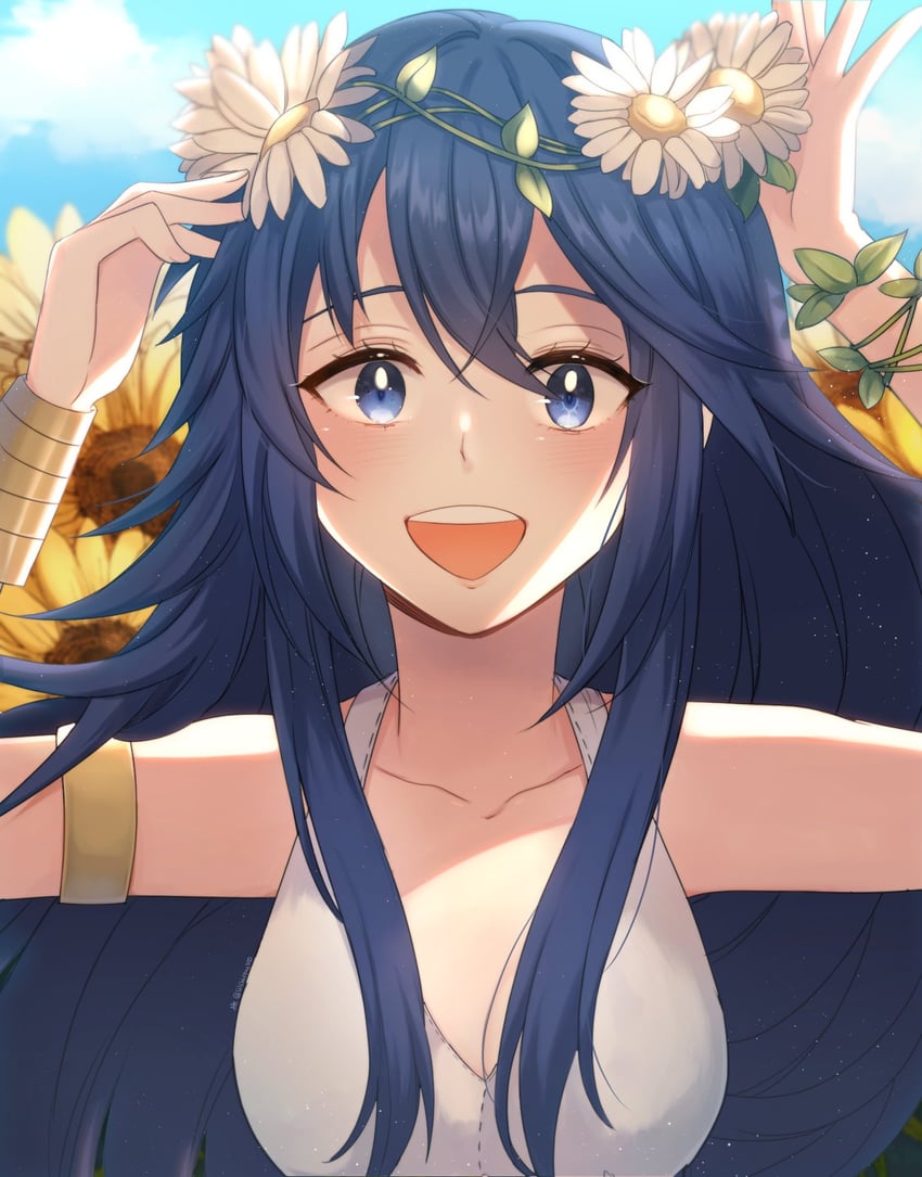 lucina (fire emblem and 2 more) drawn by lilshironeko