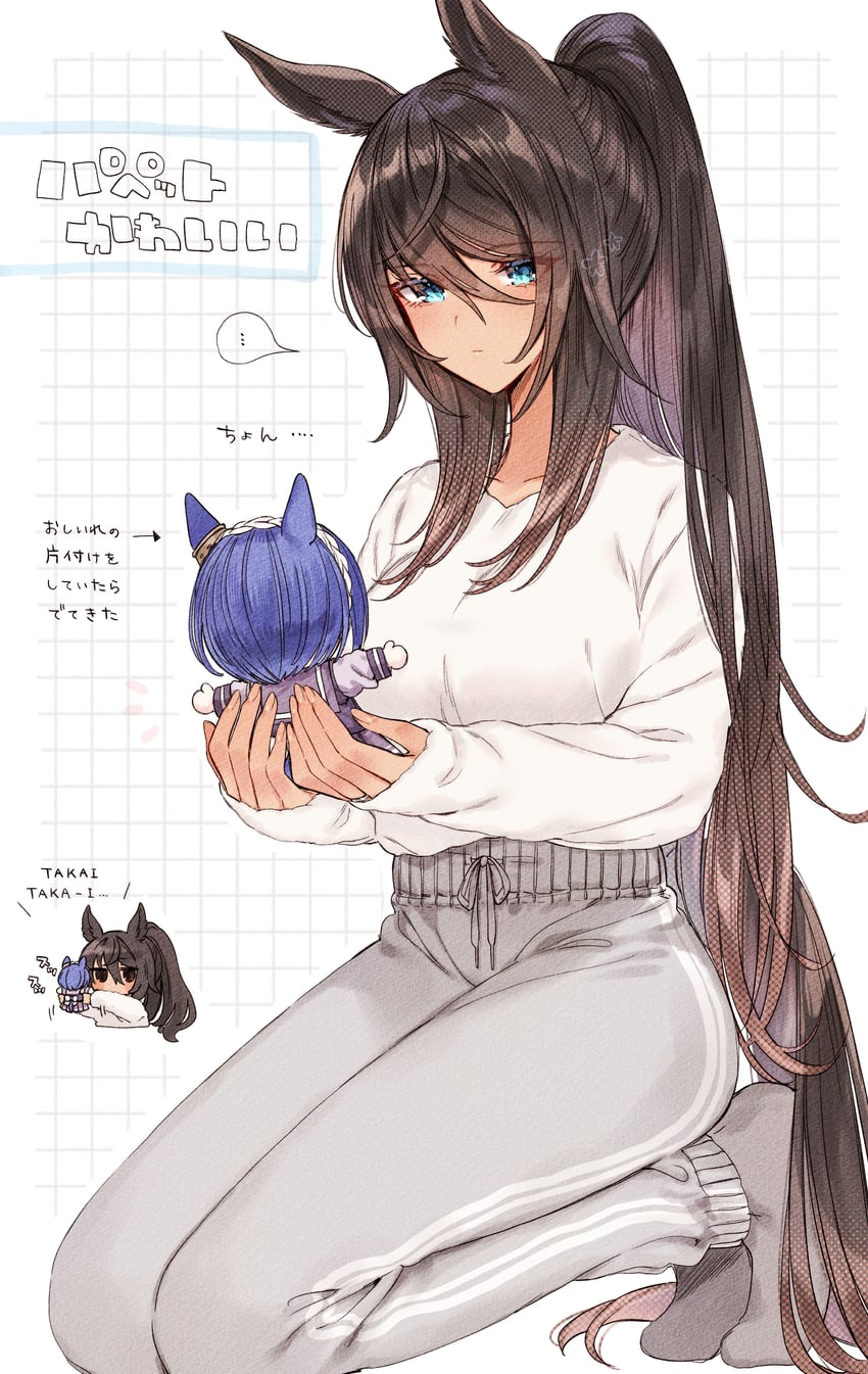 symboli kris s and cesario (umamusume) drawn by tetora_(oudonoishiize)