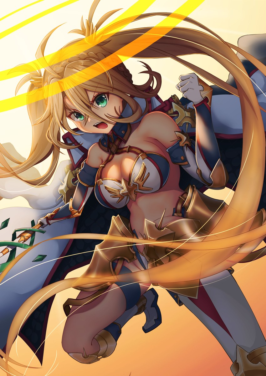 bradamante (fate and 1 more) drawn by tsunaragi_(731)
