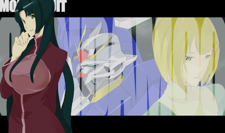 wang liu mei and louise halevy (gundam and 1 more) drawn by nanao_(mahaya)
