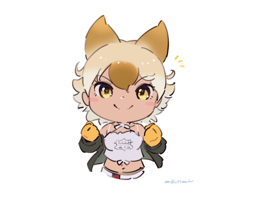 coyote (kemono friends and 1 more) drawn by beleven