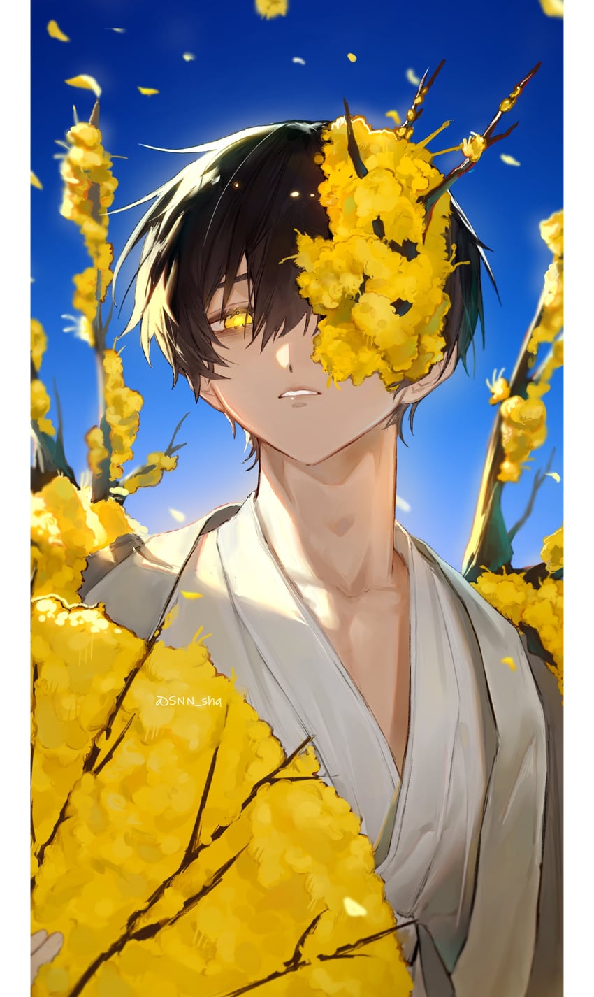 yi sang (project moon and 1 more) drawn by snn_shq