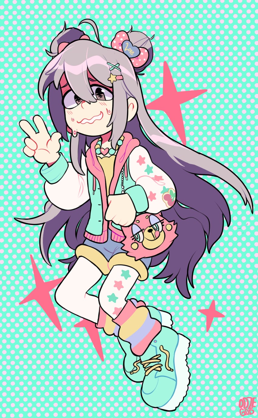 hoshi syoko (idolmaster and 1 more) drawn by creepygatos