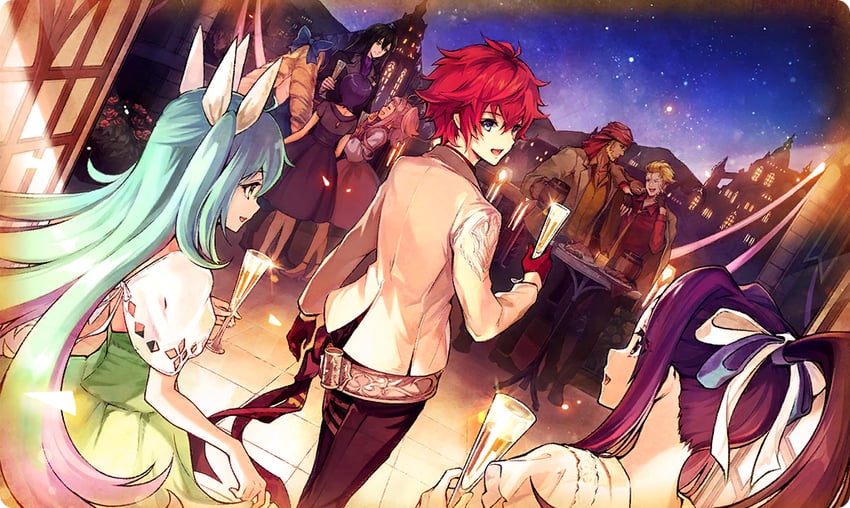 lisbeth finn lustburg, dias, logi crowley, amane, edgar, and 4 more (ta ga tame no alchemist)