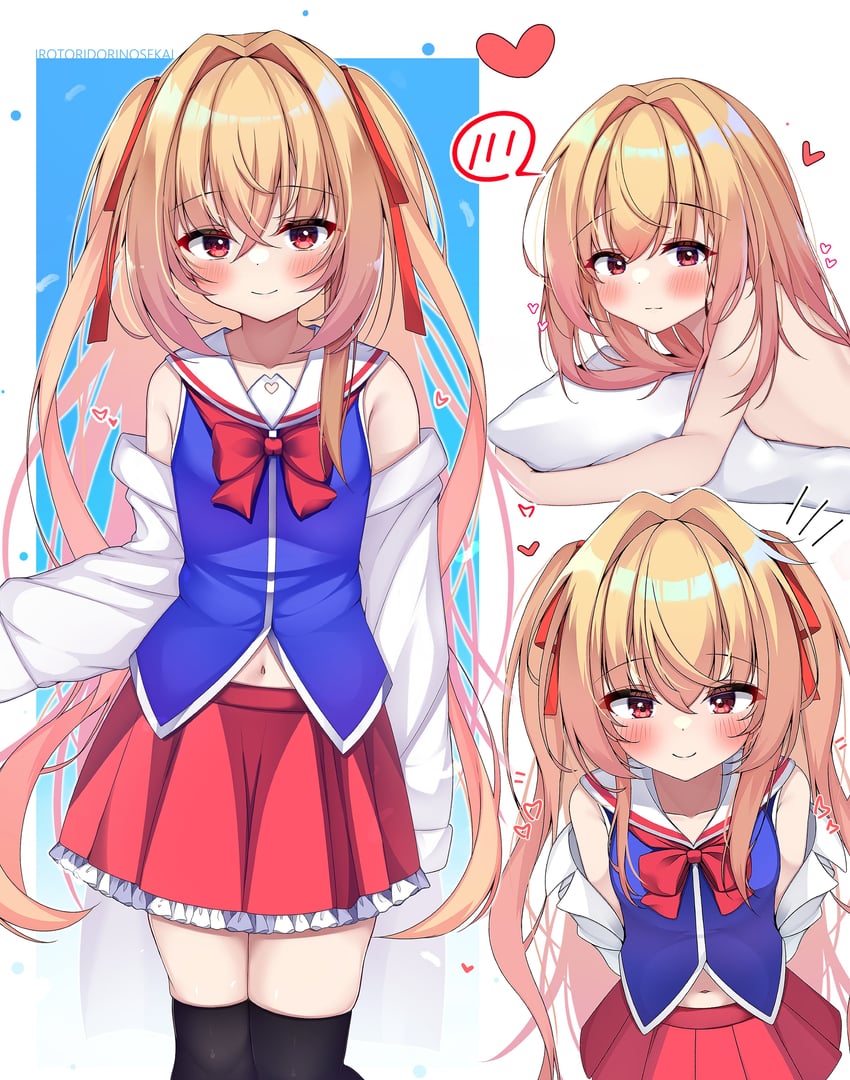 nikaidou shinku (irotoridori no sekai) drawn by yosh1na