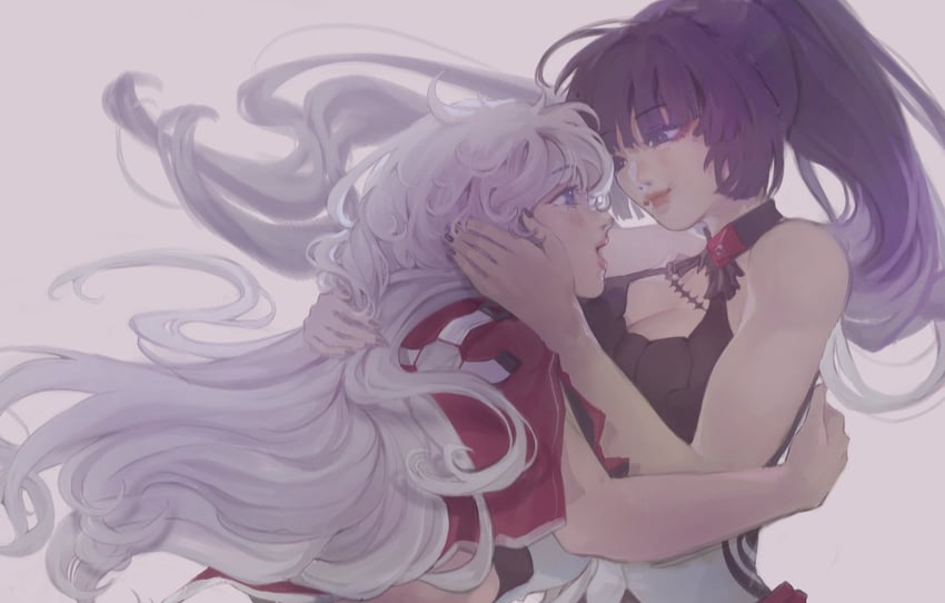 kiana kaslana and raiden mei (honkai and 1 more) drawn by raewrx3