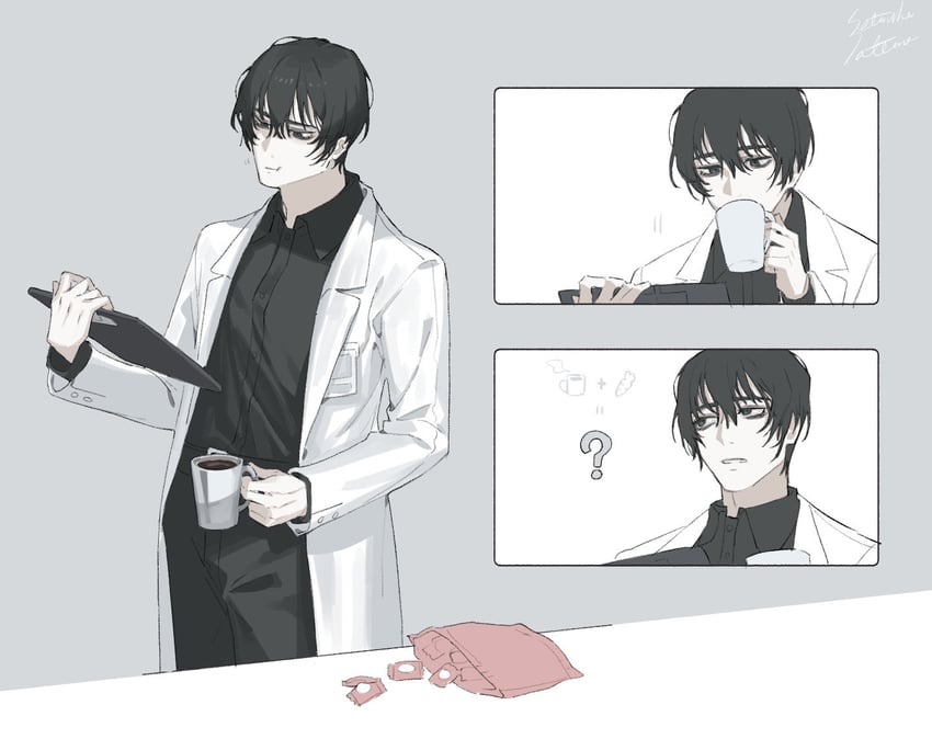 yi sang (project moon and 1 more) drawn by satome_setsuko
