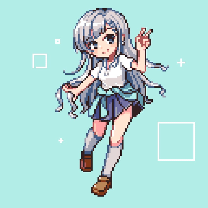 hisakawa hayate (idolmaster and 2 more) drawn by naka-chan
