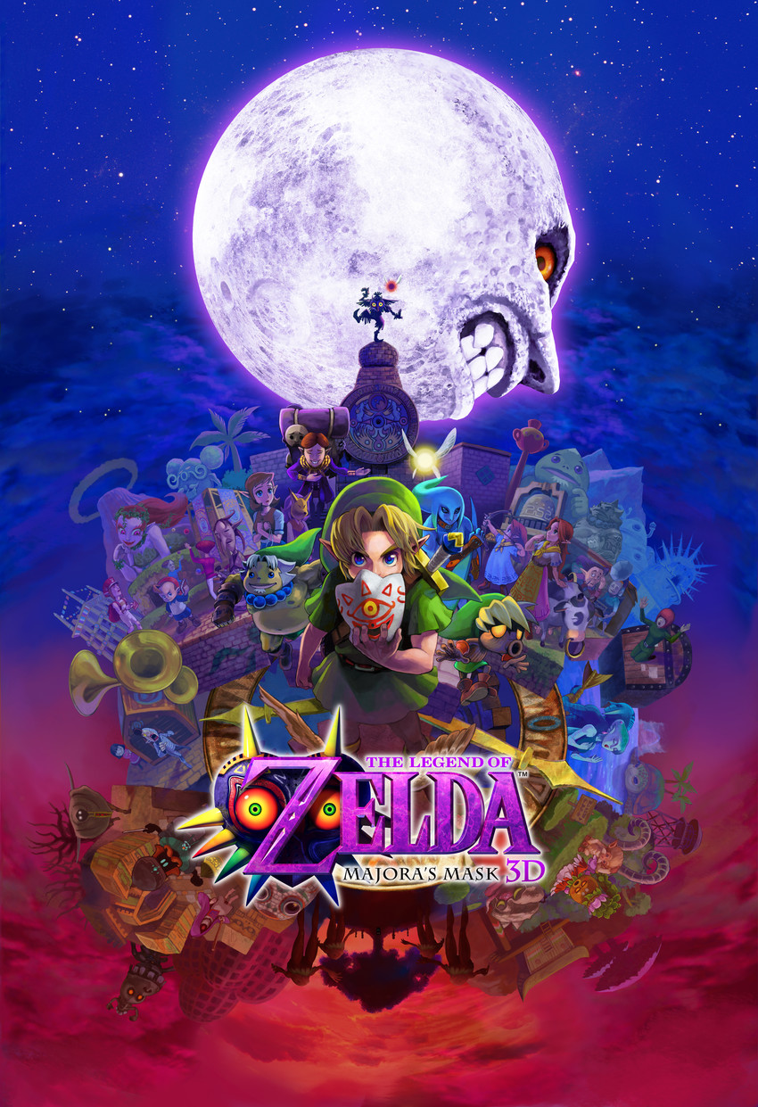 link, young link, majora, tatl, skull kid, and 35 more (the legend of zelda and 1 more)