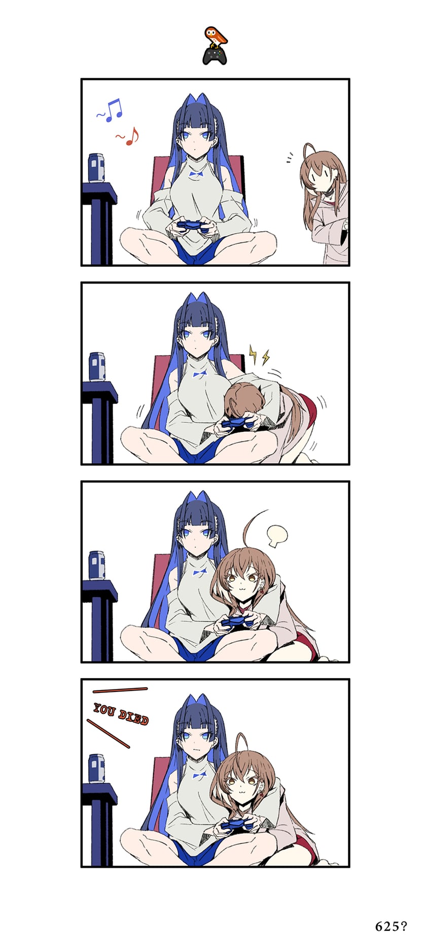 ouro kronii and nanashi mumei (hololive and 1 more) drawn by taka_t