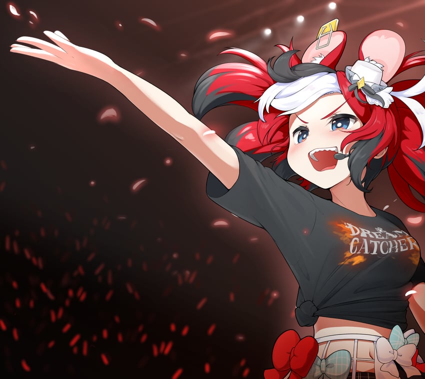 hakos baelz (hololive and 1 more) drawn by snowmya