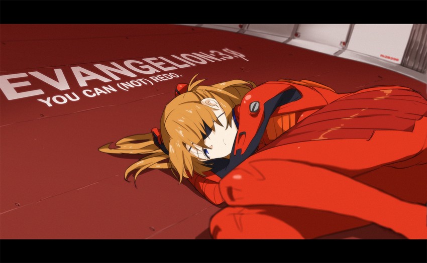 souryuu asuka langley (neon genesis evangelion and 2 more) drawn by saitou_masatsugu