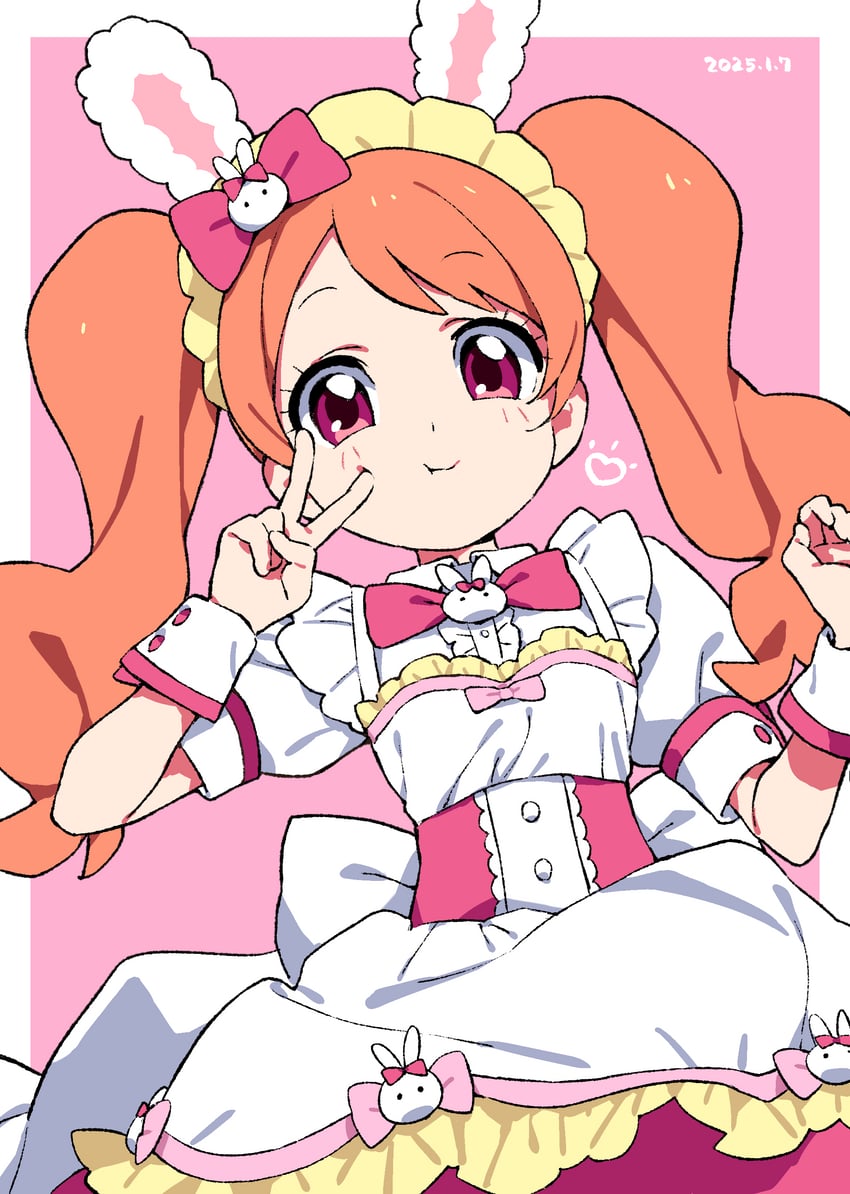 usami ichika (precure and 1 more) drawn by hiji_rida