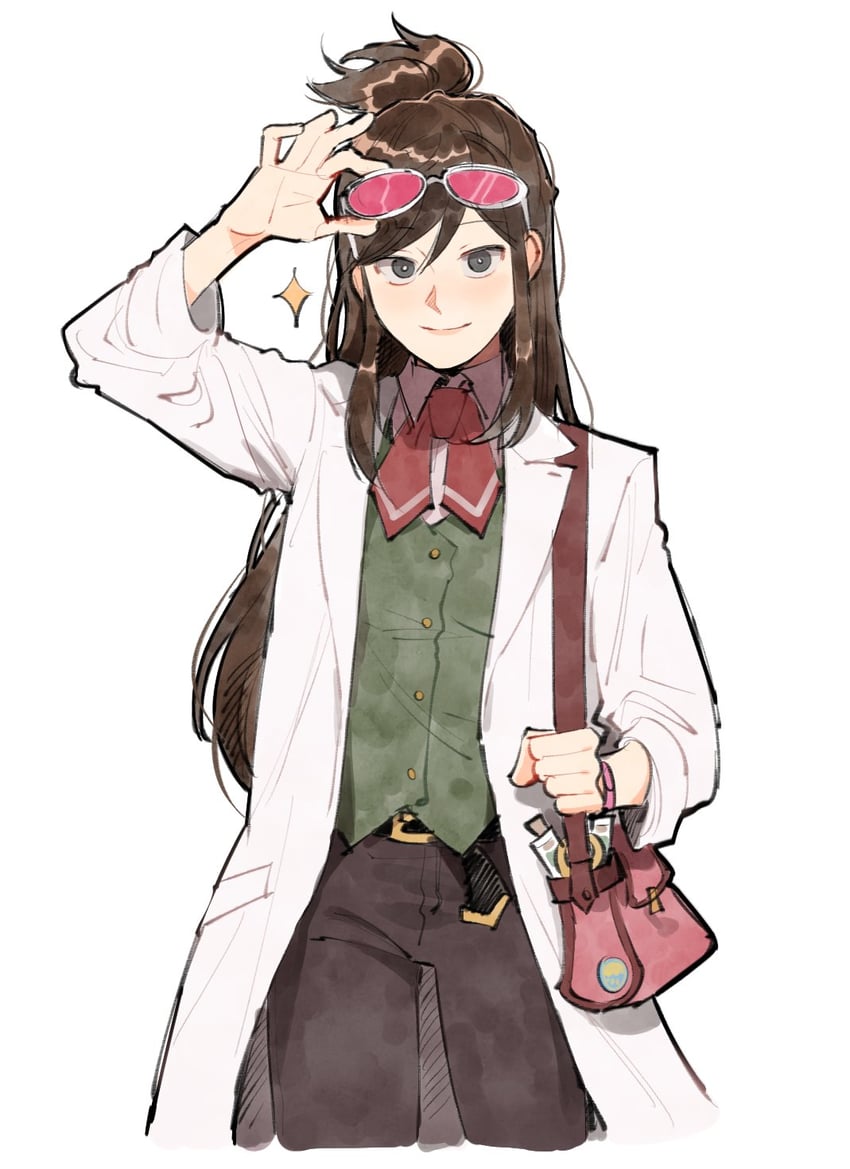 ema skye (ace attorney and 1 more) drawn by justicesatdejil
