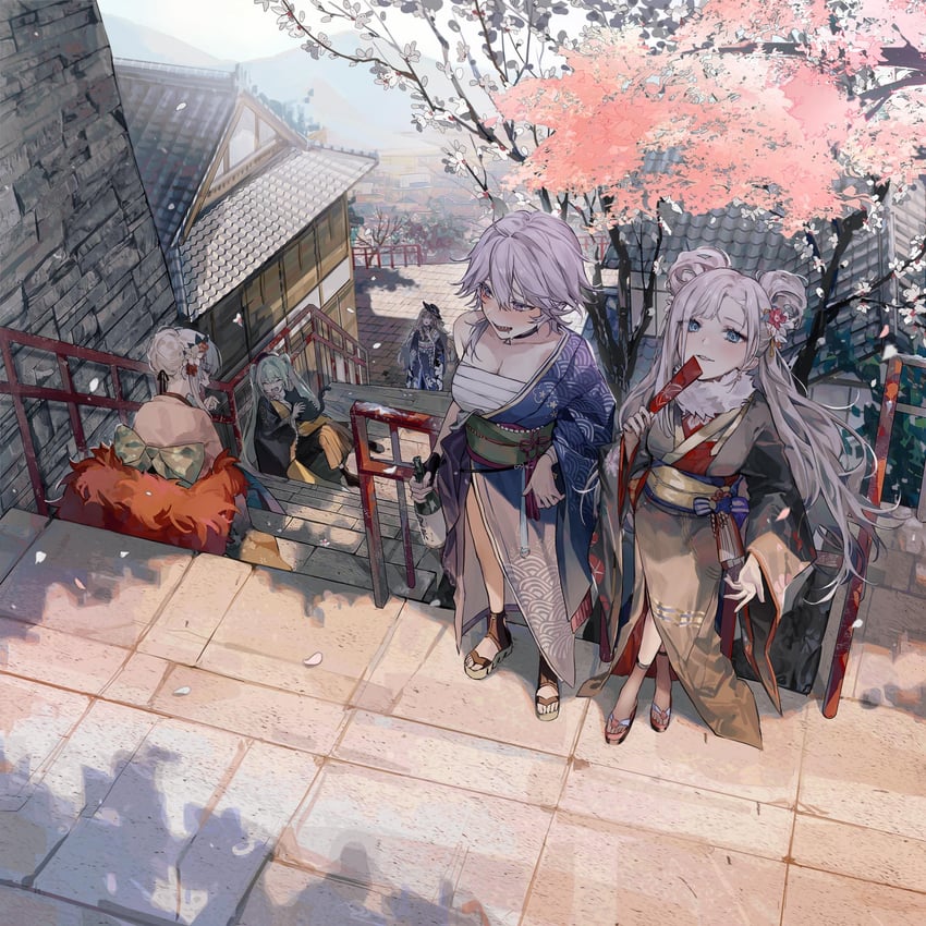 micro uzi, fx-05, a-545, sl8, and ots-39 (girls' frontline)