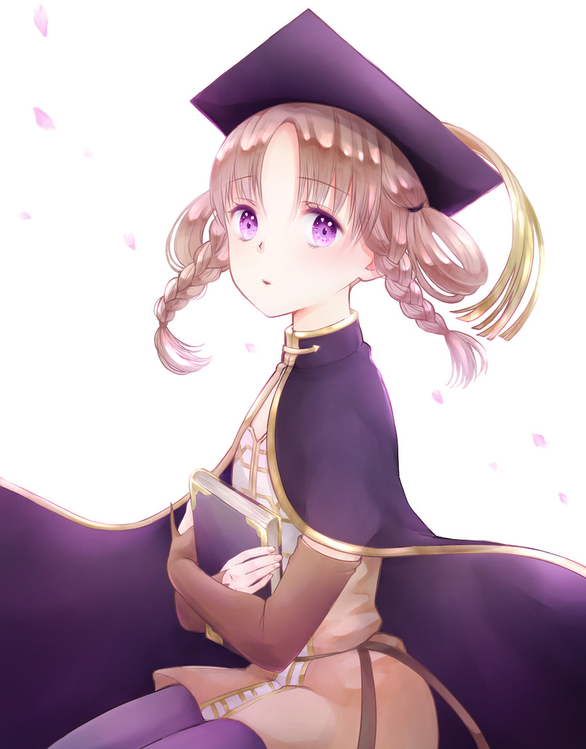 hiiragi nemu (mahou shoujo madoka magica and 1 more) drawn by riri_(ririwaldorf)