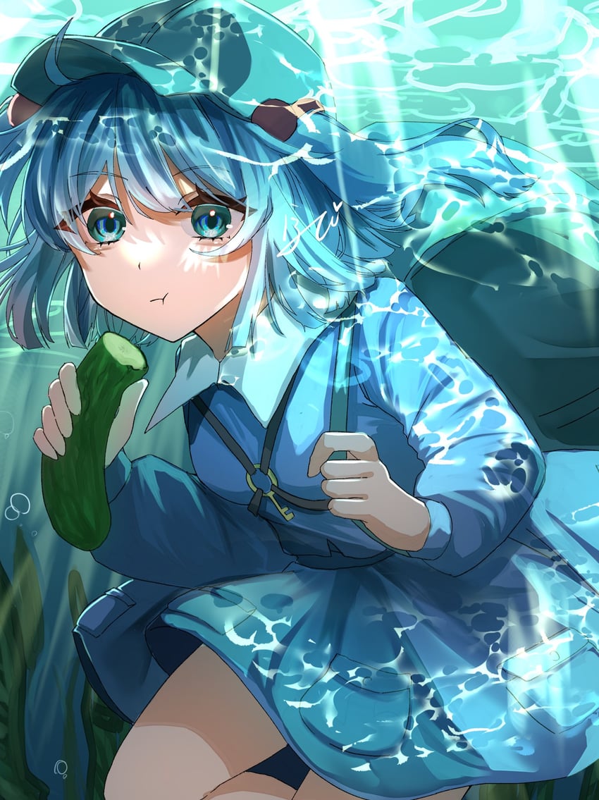 kawashiro nitori (touhou) drawn by izumi_no_yasushi_aya