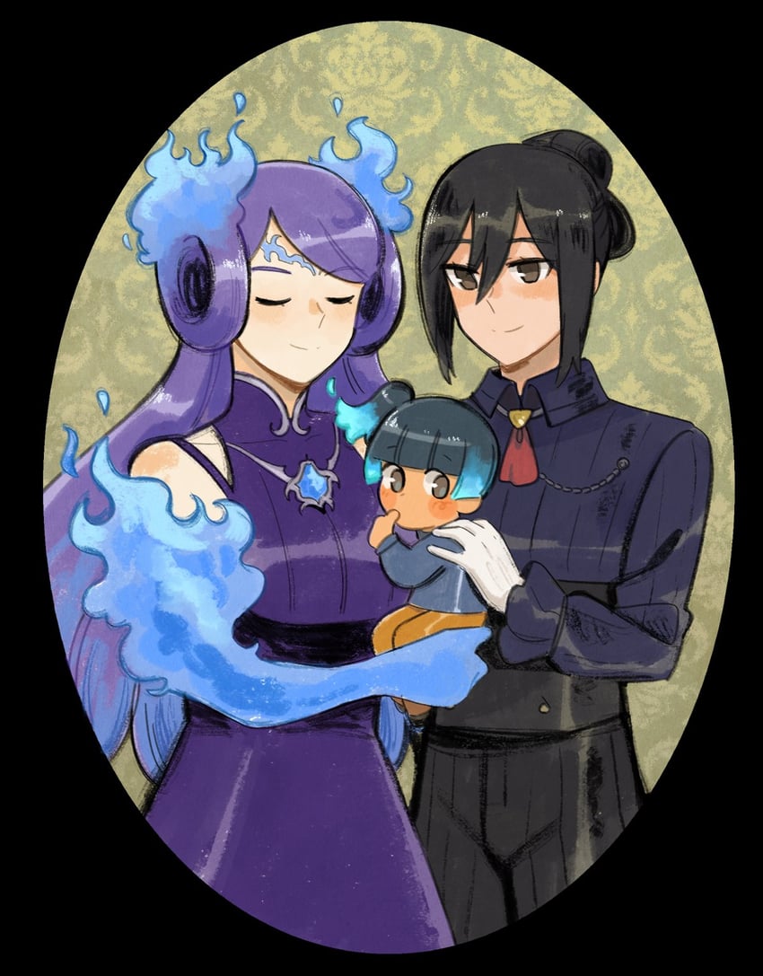 morag ladair, sena, and brighid (xenoblade chronicles and 2 more) drawn by ange_(angeban93)
