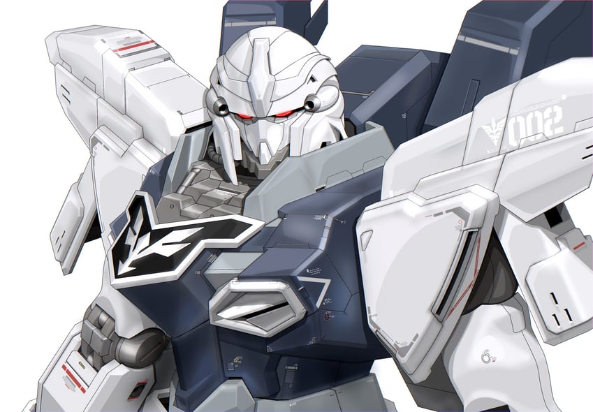 sinanju stein (gundam and 1 more) drawn by aron_e