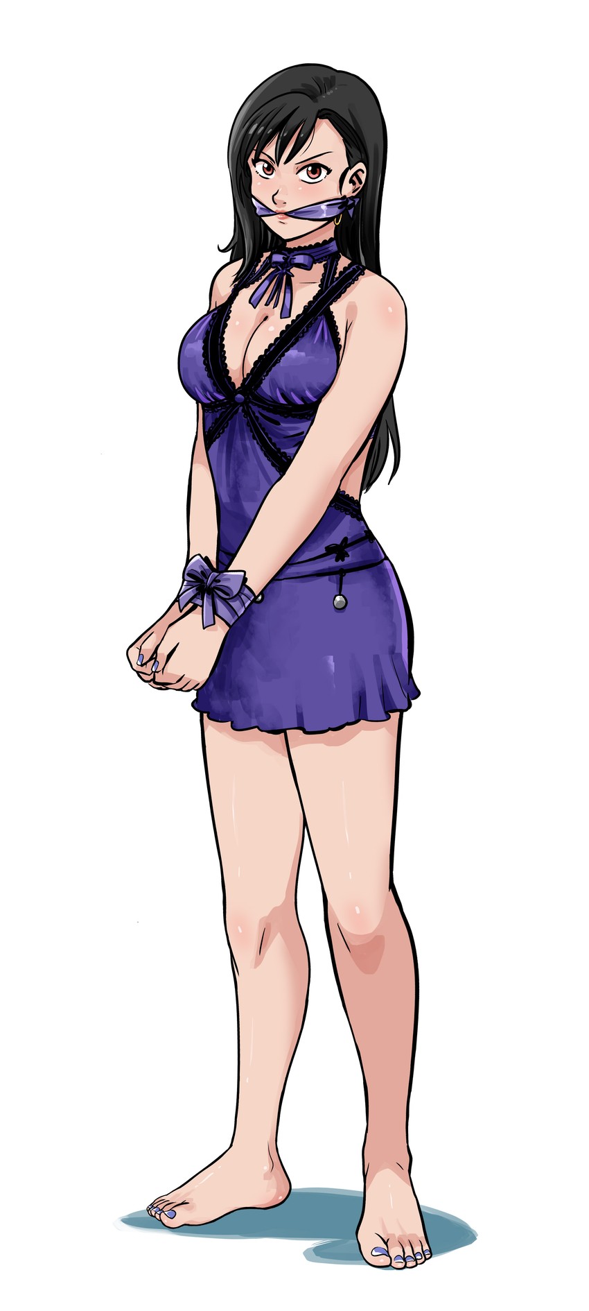 tifa lockhart (final fantasy and 2 more) drawn by lost_one_zero